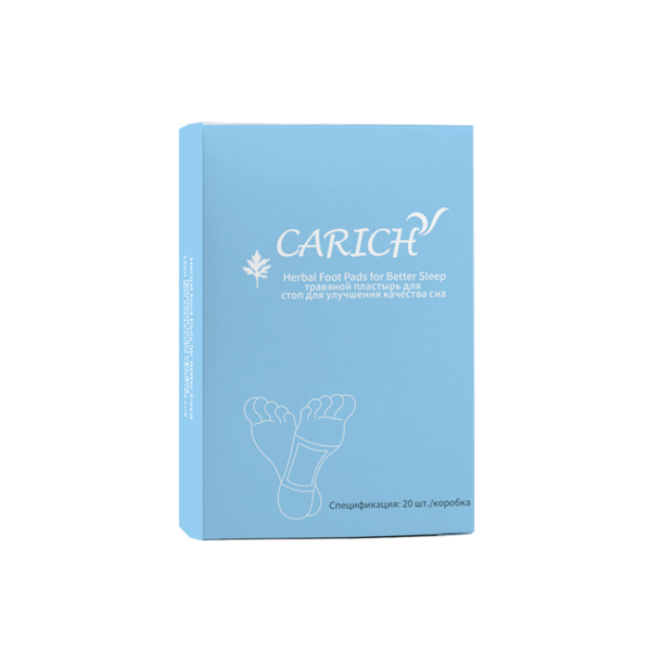 CARICH Ночной пластырь для стоп с травами 20 шт.