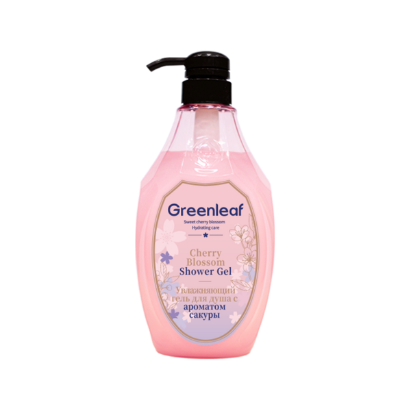 (Кол-во в коробке 20 шт) Greenleaf Гель для душа "Сладкая вишня" 580 мл