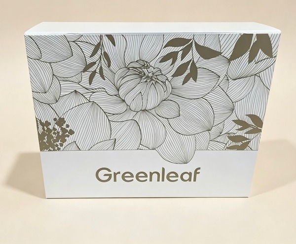 (Кол-во в коробке 24 шт) GREENLEAF складная подарочная коробка / международная версия