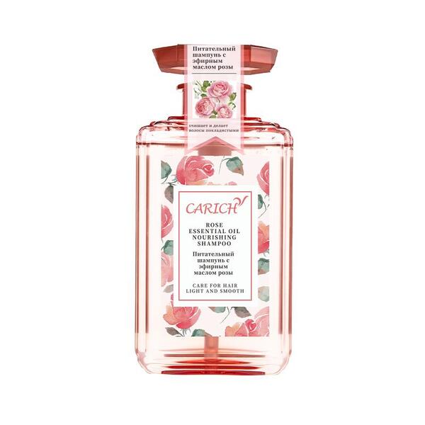 CARICH Шампунь с розовым эфирным маслом 500мл