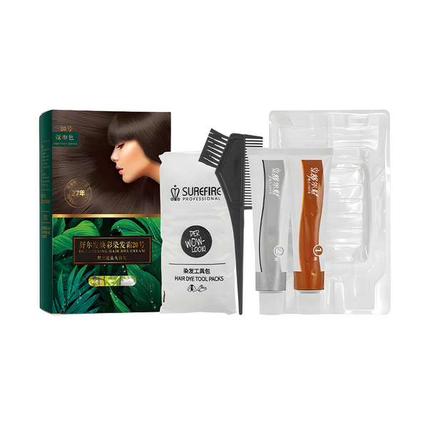 SUREFIRE Крем-краска для волос с эффектом сияния №20 (мокко)