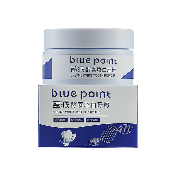 BLUE POINT Энзимный отбеливающий зубной порошок  50г