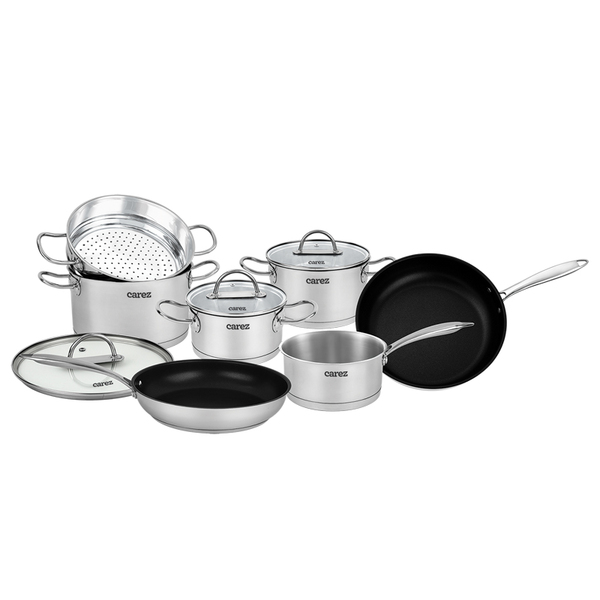 Набор посуды для приготовления пищи из 6 кастрюль и сковородок