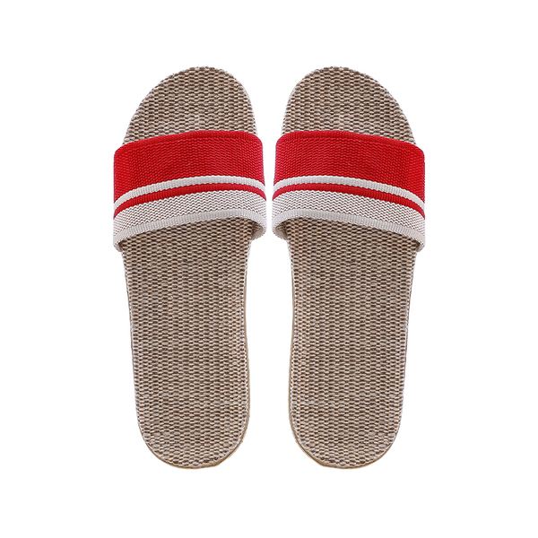 (Кол-во в коробке 100 шт)Kardli slippers（women) - Женские тапочки летние (37-38; *250мм*), (Подошва-Резина / Верх-Текстильные материал)