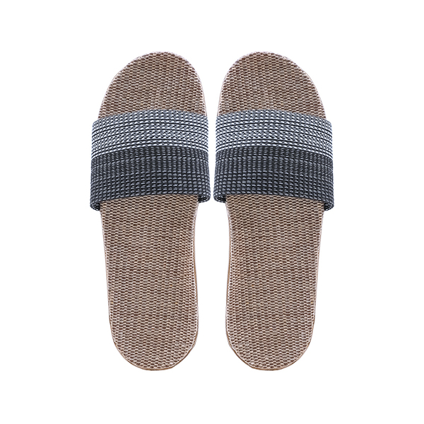 (Кол-во в коробке 100 шт)Kardli slippers（man) - Мужские тапочки летние (43-44; *290мм*), (Подошва-Резина / Верх-Текстильные материал)