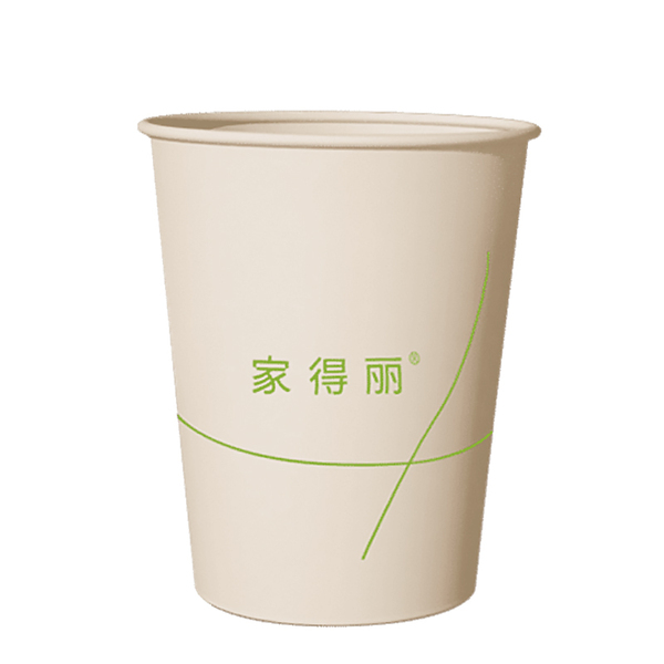 (Кол-во в коробке 40 шт) KARDLI iLiFE Бумажные стаканчики из небеленого бамбукового волокна, 250 мл