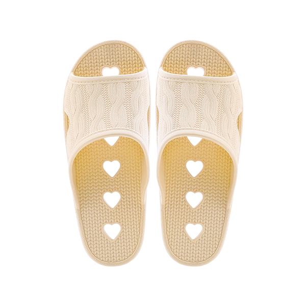 Женские тапочки, цвет светлый желтый (размер 39-40)