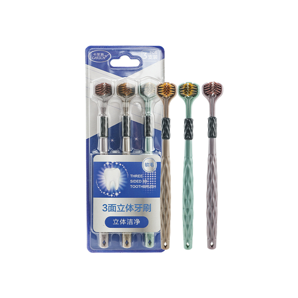 CARICH 3D зубная щетка, 3 шт