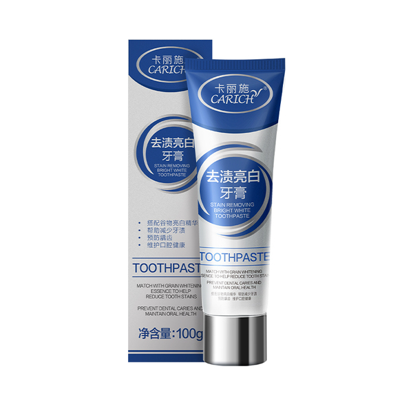 CARICH Зубная паста для удаления пятен и отбеливания, 100г