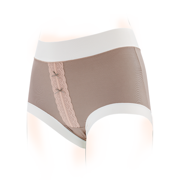 Женские трусы Maiweishi с высокой талией, средний абрикосовый цвет, один размер