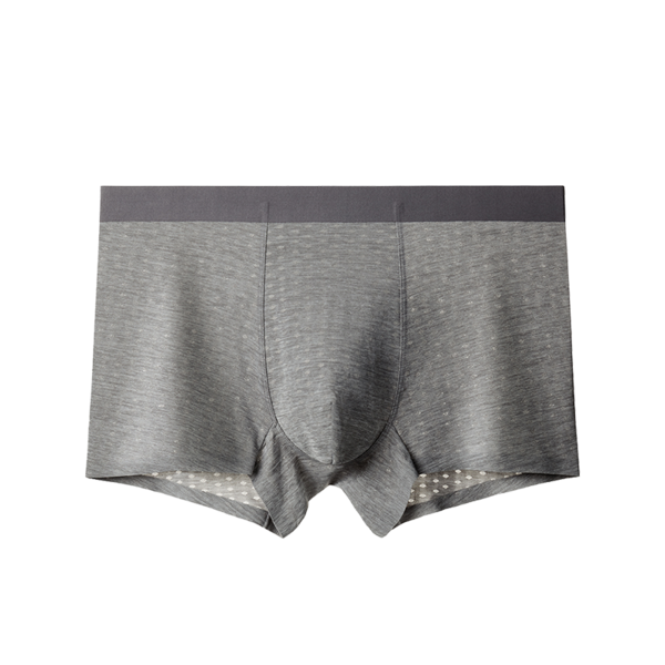 MAIWEIS Мужские бесшовные жаккардовые трусы Carbon Grey XXXL
