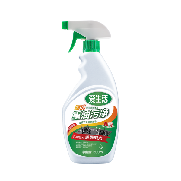iLiFE kitchen oil cleaner - 500 мл Кухонное средство для удаления пятен от тяжелого масла,